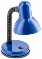 Darbo stalo šviestuvas GTV Rio LB-RIOE27-40, E27, 40W, mėlyna sp./mėlyna sp.