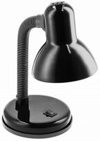 Darbo stalo šviestuvas GTV Rio LB-RIOE27-20, E27, 40W, juoda sp./juoda sp.