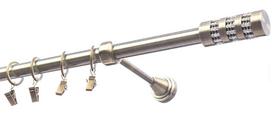 Karnizas Olimp Cylinder Krysztal, 180 cm, Ø 19 mm, antikinio aukso