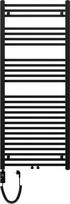 Elektrinis rankšluosčių džiovintuvas Mexen Pluton, juoda sp., 60 cm x 145 cm, 900 W