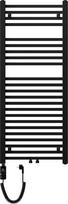Elektrinis rankšluosčių džiovintuvas Mexen Pluton, juoda sp., 50 cm x 120 cm, 600 W