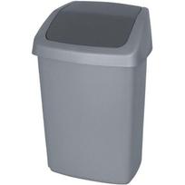Šiukšliadėžė Curver Swing Top, pilka sp., 25 l, 51.1 cm x 34.6 cm