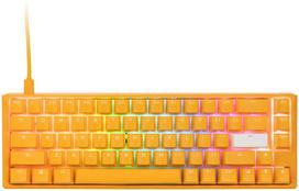 Laidinė žaidimų klaviatūra Ducky One 3 SF One 3 SF Cherry MX Blue, Anglų (US), geltona sp.