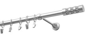 Karnizas Olimp Cylinder Krysztal, 180 cm, Ø 19 mm, matinė chromo sp.