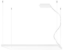 Šviestuvas kabinamas Thoro Lighting Tuula L TH.168, LED, 4000 °K, 1 x 50 W, balta sp.