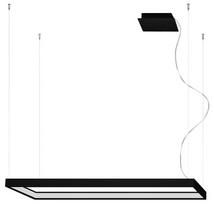 Šviestuvas kabinamas Thoro Lighting Tuula M TH.163, LED, 4000 °K, 1 x 50 W, juoda sp.