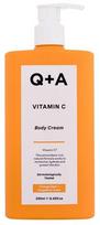 Kūno kremas Q+A Vitamin C, 250 ml