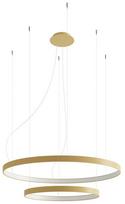 Šviestuvas kabinamas Thoro Lighting Rio 2 55/78 TH.214, LED, 3000 °K, 1 x 80 W, aukso sp.