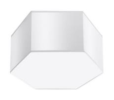 Šviestuvas lubų Sollux Sunde 15 SL.1058, E27, 2 x 60 W, balta sp.