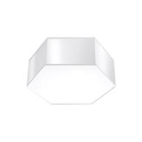 Šviestuvas lubų Sollux Sunde 11, E27, 2 x 60 W, balta sp.