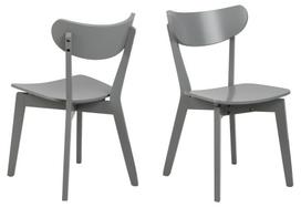 Valgomojo kėdė Roxby Dining Chair, pilka sp., 37.5 cm x 41.5 cm x 80 cm