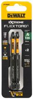 Smūginiai atsuktuvų antgaliai Dewalt Extreme Flex Toro, T20, 89 mm