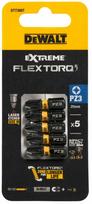 Smūginiai atsuktuvų antgaliai Dewalt Extreme Flex Toro, PZ3, 25 mm