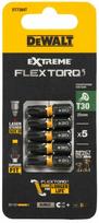 Smūginiai atsuktuvų antgaliai Dewalt Extreme Flex Toro, T30, 25 mm
