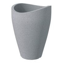 Gėlių vazonas Scheurich Stony Grey 59575, plastikinis, Ø 30 cm, pilka sp.
