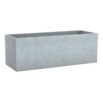 Gėlių vazonas Scheurich Stony Grey 57842, plastikinis, 79 cm x 29 cm, Ø 79 cm, pilka sp.