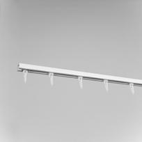 Lubinis užuolaidų bėgelis Domoletti GK-profilis, 150 cm, balta sp.