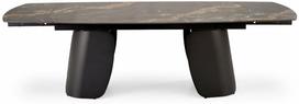 Valgomojo stalas išskleidžiamas Forum, juoda sp., 180 - 260 cm x 90 cm x 76 cm