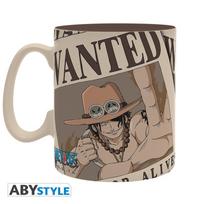 Puodelis ABYstyle ONE PIECE - Mug (460 ml) Ace Wanted, įvairių spalvų, 460 ml