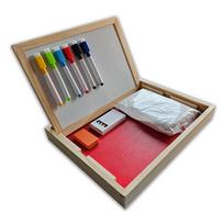 Piešimo lenta Engelhart Sand And Painting Wooden Box