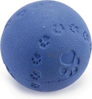 Žaislas šuniui, kamuoliukas Beeztees Rubber Ball 625953, 7.5 cm, Ø 7.5 cm, mėlyna sp.