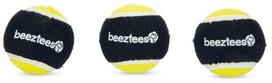 Žaislas šuniui, kamuoliukas Beeztees Fetch Sponge Balls 625622, 6.3 cm, Ø 6.3 cm, juoda sp./geltona sp.