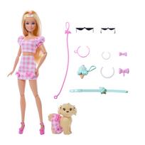 Lėlė su priedais Mattel Barbie Twinning Looks JFP36, 29 cm, rožinė sp.