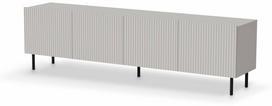 Televizoriaus spintelė Paxos, juoda sp./kašmyro sp., 40 cm x 200 cm x 54 cm