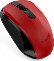 Belaidė kompiuterinė pelė Genius NX-8008S, bluetooth, juoda sp./raudona sp.