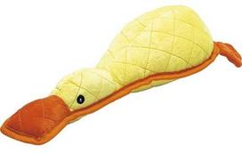 Žaislas šuniui, pliušinis Karlie Duck Amba 522691, 45 cm, geltona sp.