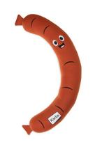 Žaislas šuniui, tąsymui Karlie Sausage 522126, 45 cm, ruda sp.