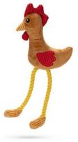 Žaislas šuniui, pliušinis Beeztees Chicken Kippi 619178, 42 cm, ruda sp.