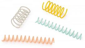 Žaislas katei Beeztees Spiral Spring 430010, įvairių spalvų