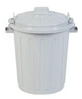 Dėžė gyvūnų ėdalui laikyti Curver Barrel, 23 l, 35 cm x 35 cm x 45 cm, pilka sp.