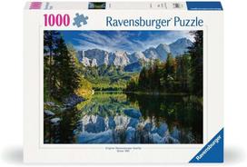 Dėlionė Ravensburger Eibsee Lake, 50.8 cm x 68.6 cm, 1000 vnt., įvairių spalvų