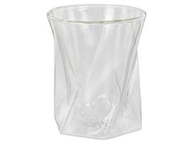 Viskio stiklinė Twist Double Glass, stiklas, 0.300 l
