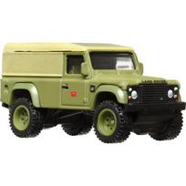 Žaislinis visureigis Mattel Hot Wheels Fast & Furious Land Rover Defender HKD26, žalia sp.