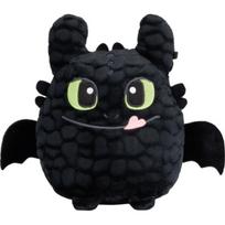Pliušinis žaislas drakonas Schmidt How to Train Your Dragon Toothless, juoda sp., 18 cm