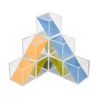 3D dėlionė, konstruktorius Pattern Cubes, įvairių spalvų, 16 vnt.