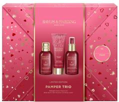 Dovanų komplektas moterims Baylis & Harding Midnight Cherry Wrapped, 3 vnt.