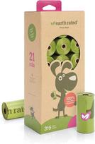 Maišeliai šunų ekskrementams Earth Rated Poop Bag 522744, 315 vnt. žalia sp.