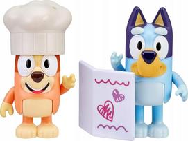 Figūrėlių rinkinys, su priedais Moose Toys Bluey Fancy Restaurant, įvairių spalvų