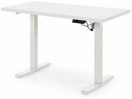 Kompiuterio stalas reguliuojamo aukščio B/54, 120 cm x 60 cm, 75 - 120 cm, balta sp.