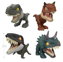 Žaislinė figūrėlė, dinozauras Mattel Jurassic World Mighty Little Biters JFC86, 7.5 cm, (spalva/dizainas parenkami atsitiktine tvarka)