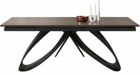 Valgomojo stalas išskleidžiamas Hilario, riešuto sp., 180 - 260 cm x 90 cm x 75 cm