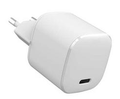 Adapteris Estuff Infinite ES637025, USB Type C, balta sp., 20 W
