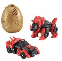 Transformeris VTech MotoZaury Triceratops 2in1 62058, juoda sp./raudona sp.