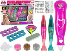 Nagų priežiūros rinkinys Lean Toys Girl's Creator Art Studio 10501