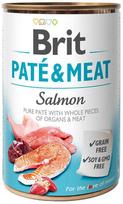 Šlapias šunų maistas Brit Care Paté & Meat DLZRITKMP0047, lašiša, 0.8 kg