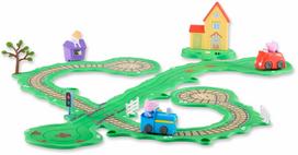 Automobilių trasa Peppa Pig Peppas Runabout Town, žalia sp.